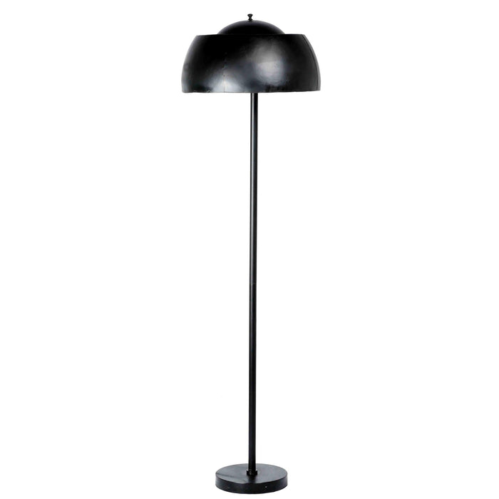 Brix Vloerlamp Stone Marmer Zwart 47 cm-Vloerlampen-Livingfurn