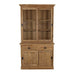 Buffetkast - 120x50x215 - Naturel - Teak/glas-Opbergkasten-HSM Collection