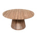 Buitentafel Cindo Teakhout Naturel hout 120 cm 120x120x75 cm-Tuinmeubels-Livingfurn