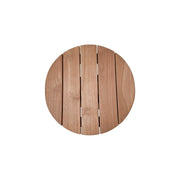 Buitentafel Cindo Teakhout Naturel hout 50 cm 50x50x40 cm-Tuinmeubels-Livingfurn
