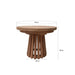 Buitentafel Cindo Teakhout Naturel hout 50 cm 50x50x40 cm-Tuinmeubels-Livingfurn