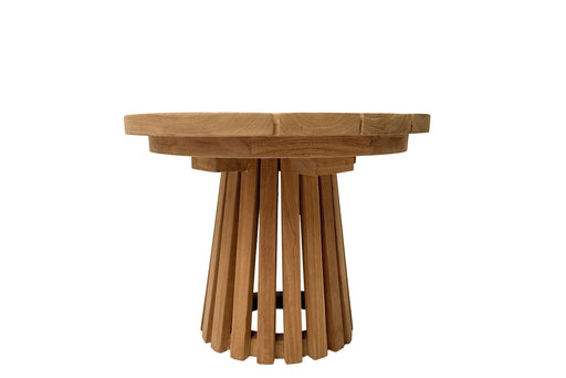 Buitentafel Cindo Teakhout Naturel hout 50 cm-Buitentafels-Livingfurn