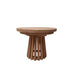 Buitentafel Cindo Teakhout Naturel hout 50 cm-Tuinmeubels-Livingfurn