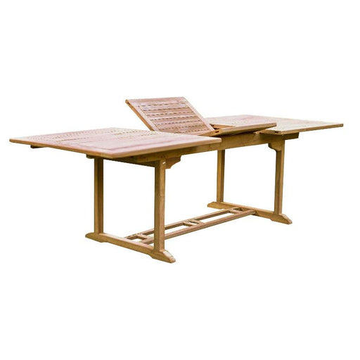 Buitentafel Extension Teakhout Naturel hout 100x180 cm-Buitentafels-Livingfurn