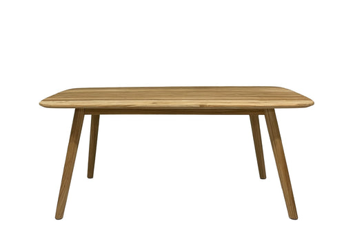 Buitentafel Lugano Teakhout Naturel hout 100x180 cm-Buitentafels-Livingfurn