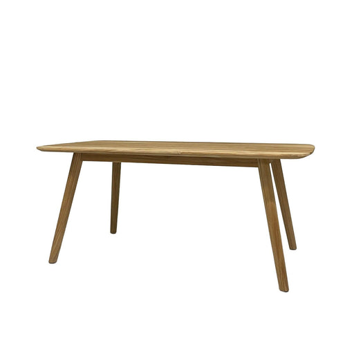 Buitentafel Lugano Teakhout Naturel hout 100x180 cm-Buitentafels-Livingfurn