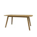 Buitentafel Lugano Teakhout Naturel hout 100x180 cm-Tuinmeubels-Livingfurn