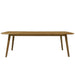 Buitentafel Lugano Teakhout Naturel hout 100x240 cm-Tuinmeubels-Livingfurn