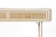 Bureau Amaya 2dr MDF Beige 40x120 cm-Bureaus-Creating Home