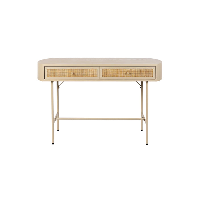 Bureau Amaya 2dr MDF Beige 40x120 cm-Consoletafels-Creating Home