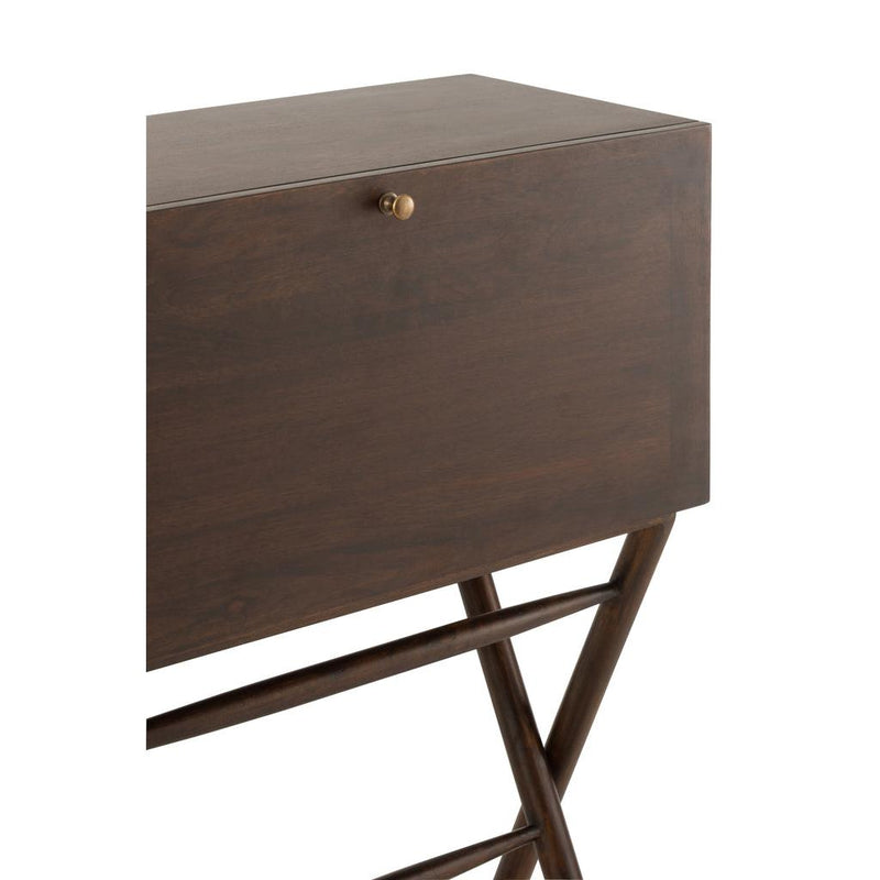 Bureau Bruin Mdf 35x70 cm-Bureaus-J-Line