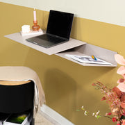 Bureau DRIFT Staal Silky Taupe 100x35x10.5cm Spinder Design-Bureaus-Spinder