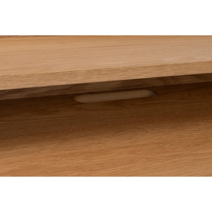 Bureau Giorgio Eikenfineer Naturel 120x60 cm-Bureaus-Creating Home