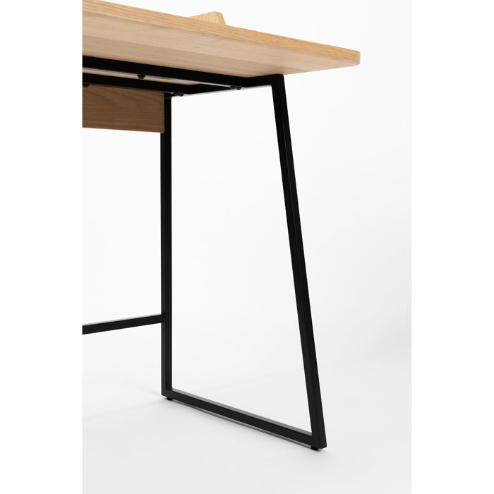 Bureau Giorgio Eikenfineer Naturel 120x60 cm-Bureaus-Creating Home