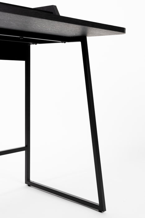 Bureau Giorgio Eikenfineer Zwart 120x60 cm-Bureaus-Creating Home
