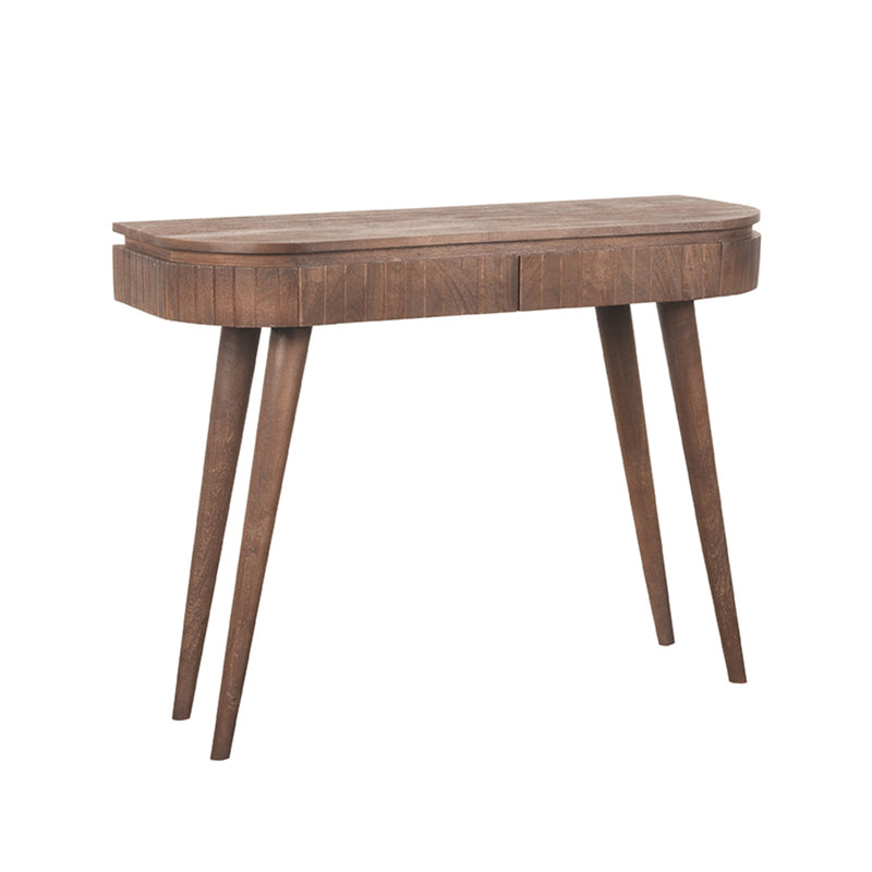 Bureau Nils Espresso Mangohout 100 cm 100x38x77 cm-Bureaus-LABEL51