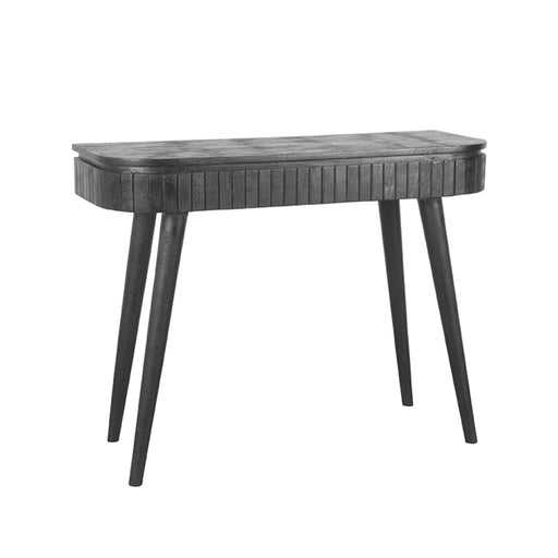 Bureau Nils Zwart Mangohout 100 cm 100x38x77 cm-Bureaus-LABEL51