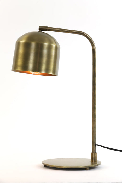 Bureaulamp 32x20x48 cm ALESO antiek brons-Tafellampen-Light & Living