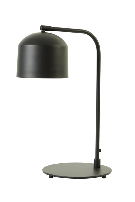 Bureaulamp 32x20x48 cm ALESO mat zwart-Tafellampen-Light & Living