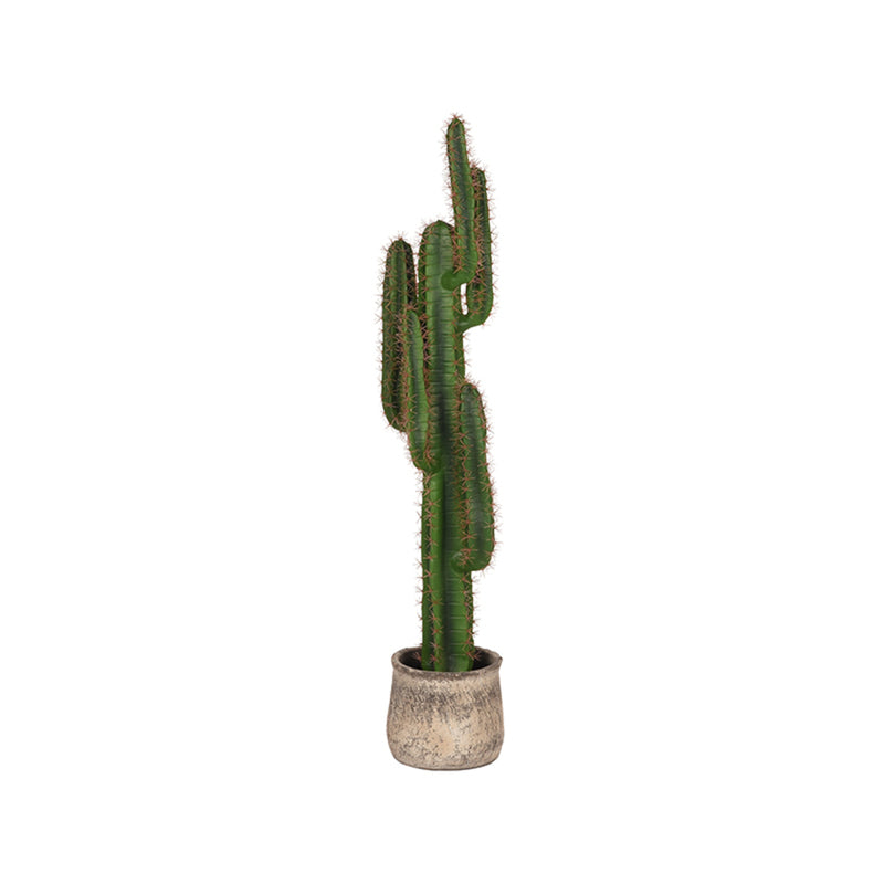 Cactus Groen Kunststof 130 cm 30x25x130 cm-Kunstplanten-LABEL51