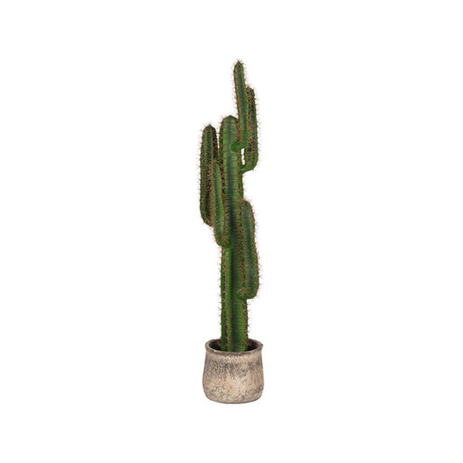 Cactus - Groen - Kunststof - 130 cm-Kunstplanten-LABEL51