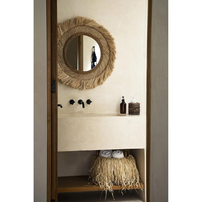 Capri Spiegel - Naturel - L-Spiegels-Bazar Bizar