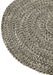 Carpet Miami Outdoor Poly Black/White Medium-Ronde vloerkleden-J-Line