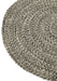 Carpet Miami Outdoor Poly Black/White Small-Ronde vloerkleden-J-Line