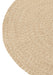 Carpet Miami Outdoor Poly Natural/White Medium-Ronde vloerkleden-J-Line