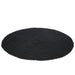 Carpet Round Jute Black-Ronde vloerkleden-J-Line