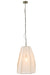 Ceiling Lamp Pear Linen/Iron White Large-Hanglampen-J-Line