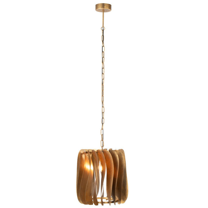 Ceiling Lamp Tina Iron Black Gold-Hanglampen-J-Line