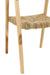 Chair Ana Teak Wood Brown-Eetkamerstoelen-J-Line