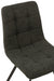 Chair Babette Textile/Metal Dark Grey-Eetkamerstoelen-J-Line