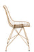 Chair Charlotte Metal Gold-Eetkamerstoelen-J-Line