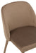 Chair Charlotte Textile/Metal Brown-Eetkamerstoelen-J-Line