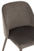 Chair Charlotte Textile/Metal Middle Grey-Eetkamerstoelen-J-Line