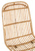 Chair Ema Rattan/Metal Natural/White-Eetkamerstoelen-J-Line