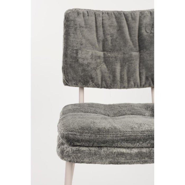 Chair Franck Grey-Eetkamerstoelen-Creating Home