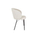 Chair Joa Beige met zwarte poten-Eetkamerstoelen-Creating Home