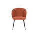 Chair Joa Terra met zwarte poten-Eetkamerstoelen-Creating Home