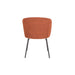 Chair Joa Terra met zwarte poten-Eetkamerstoelen-Creating Home