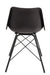 Chair Loft Leather/Metal Black-Eetkamerstoelen-J-Line