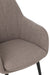 Chair Miles Steel/Foam Taupe-Eetkamerstoelen-J-Line