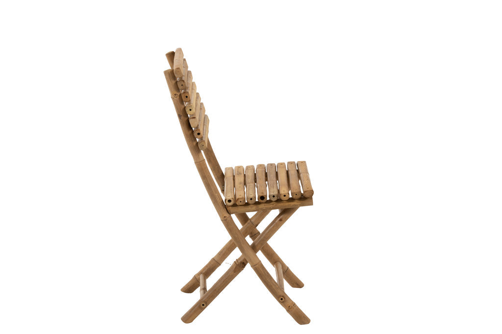 Chair Pliable Bamboo Natural-Buitenstoel-J-Line