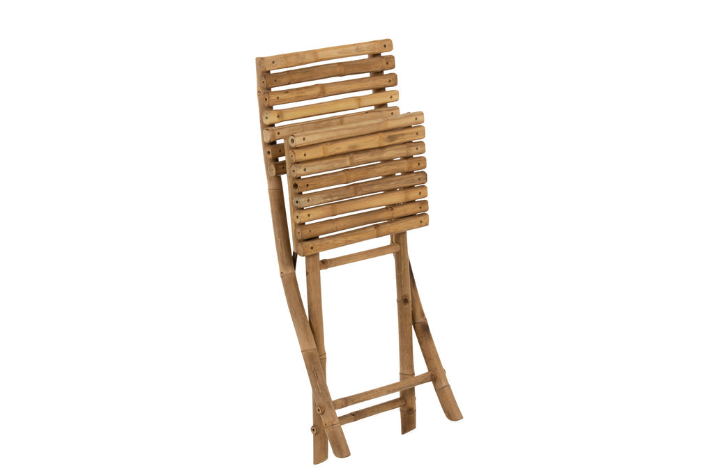 Chair Pliable Bamboo Natural-Buitenstoel-J-Line