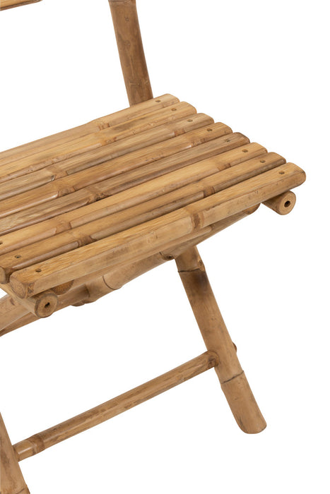 Chair Pliable Bamboo Natural-Buitenstoel-J-Line