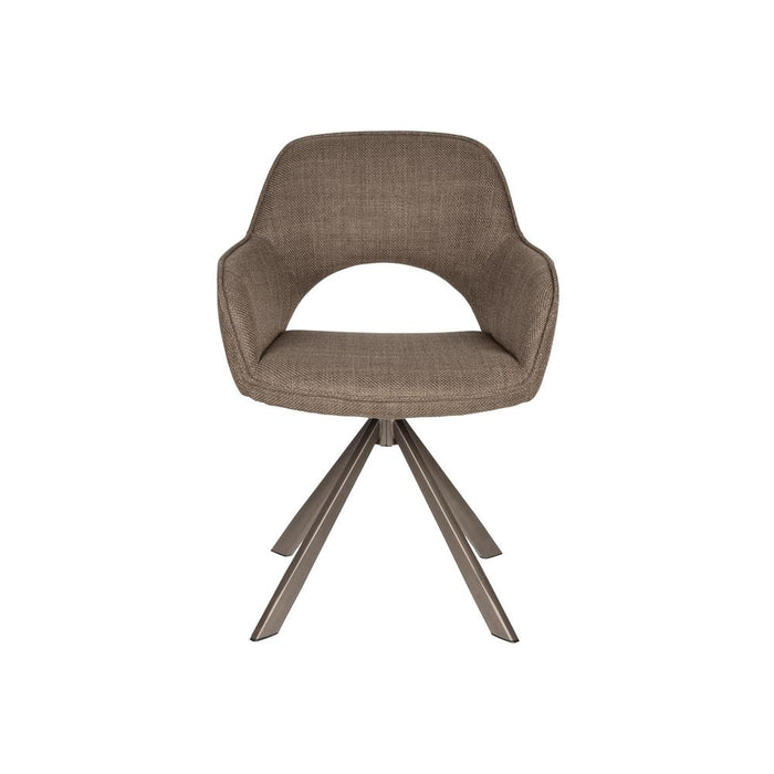 Chair Toye | Brown | Draaibaar-Eetkamerstoelen-Creating Home