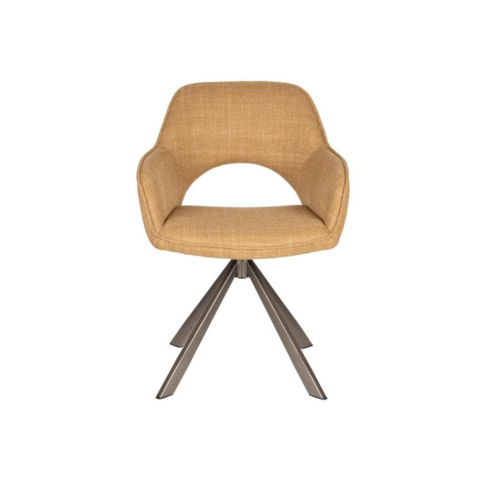 Chair Toye Ochre-Eetkamerstoelen-Creating Home