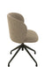 Chair Turn/Up/Down Linen Dark Brown/Beige-Eetkamerstoelen-J-Line